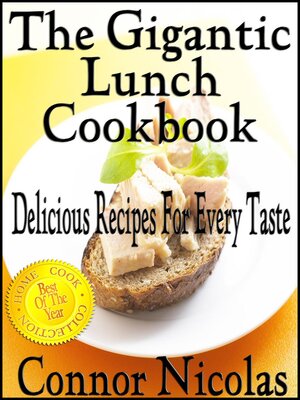 cover image of The Gigantic Lunch Cookbook
